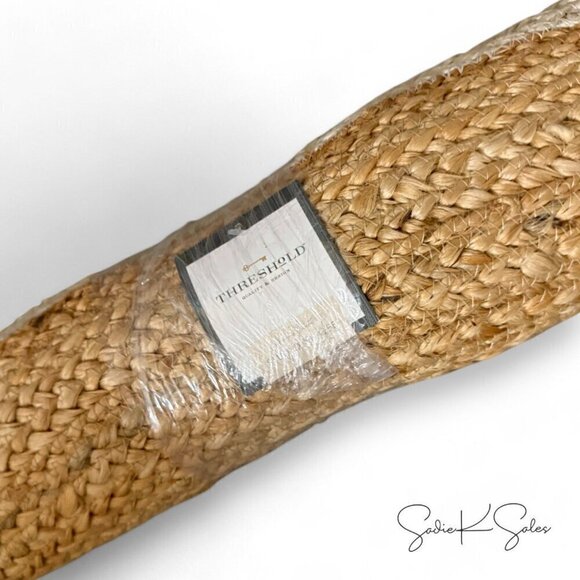 48" Woven Jute Christmas Tree Skirt - Threshold Studio McGee, Target 2022 - Picture 5 of 8